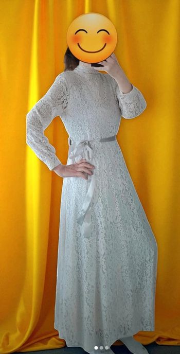 Robe élégante en guipure, style bohème chic