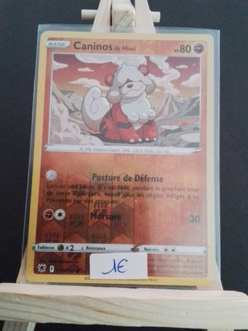 Carte Pokémon Caninos de Hisui Reverse 70/189