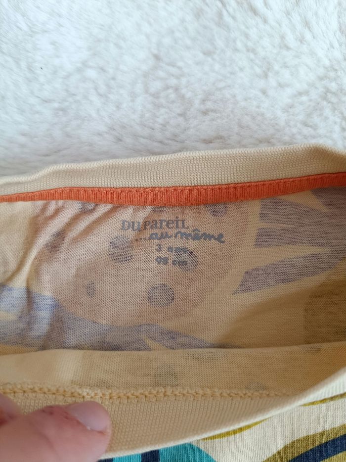 Tee shirt du pareil au même 3 ans - photo numéro 2