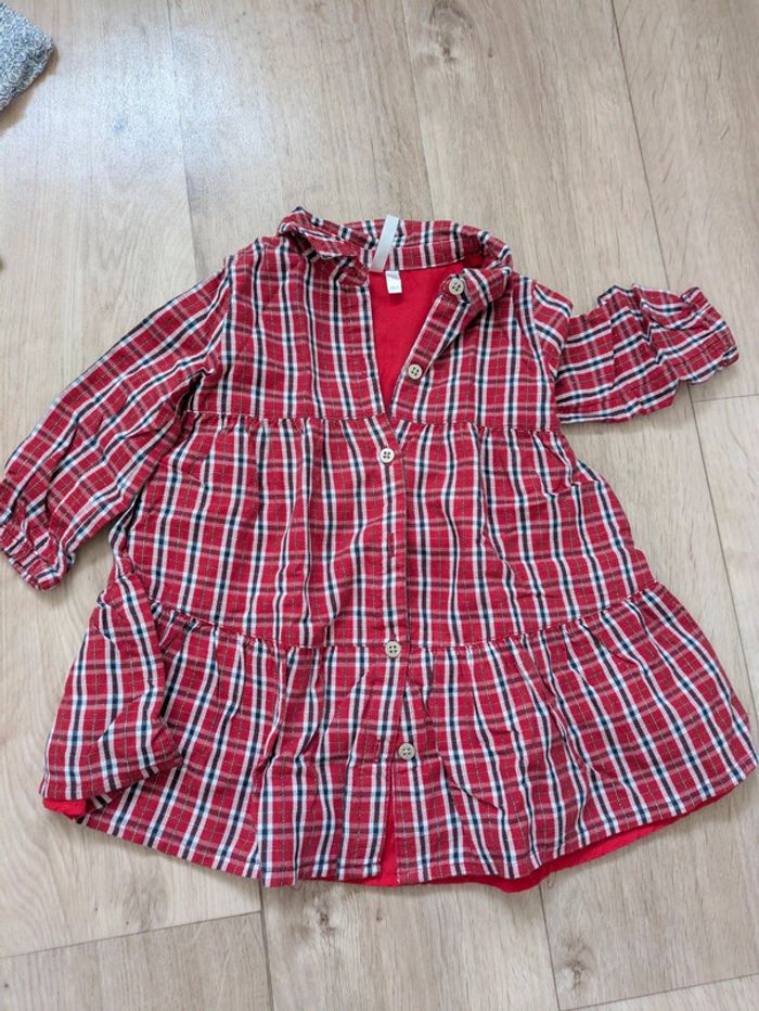 Lot 2 Robes Hivers 9 Mois 71cm - photo numéro 3