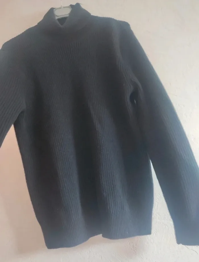 H&M Pull col roulé oversize taille M ,