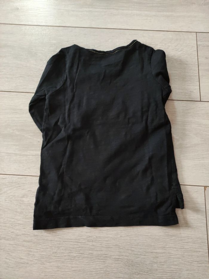 Tee shirt sequins magiques smiley 4 ans - photo numéro 2