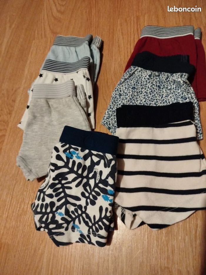 Lot de caleçons petit bateau 2 ans