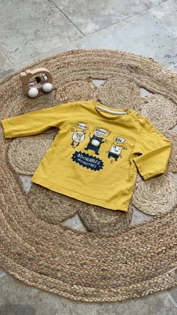 T-shirt manches longues 18 mois