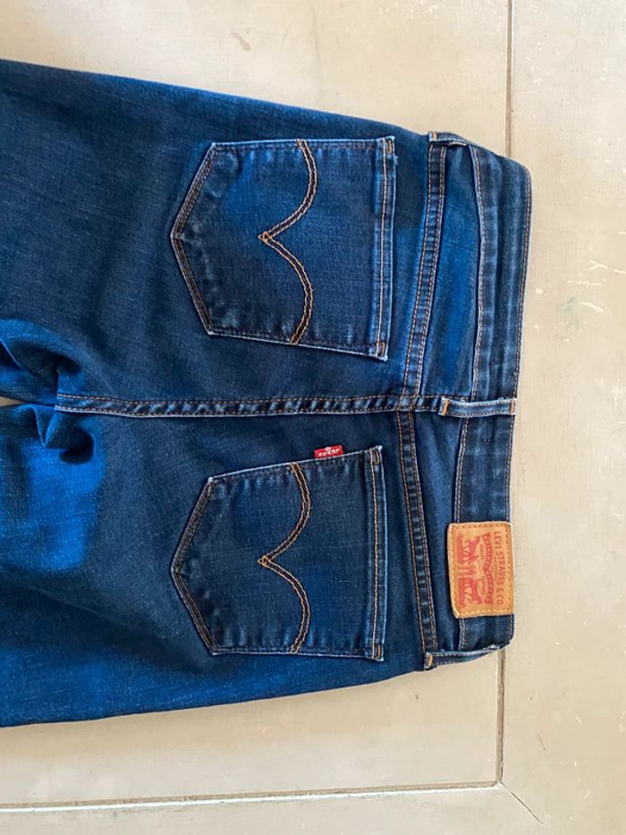 Jeans Levi's 715 Bootcut bleu marine taille 26 W 32 US soit 36 / S France - photo numéro 16