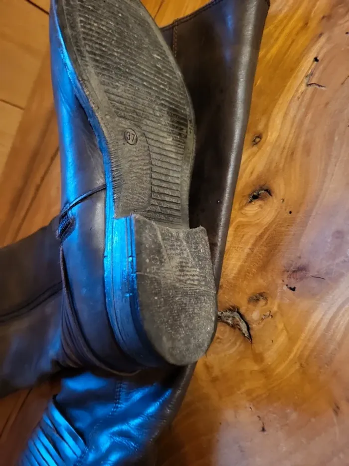 Bottes en cuir - photo numéro 6