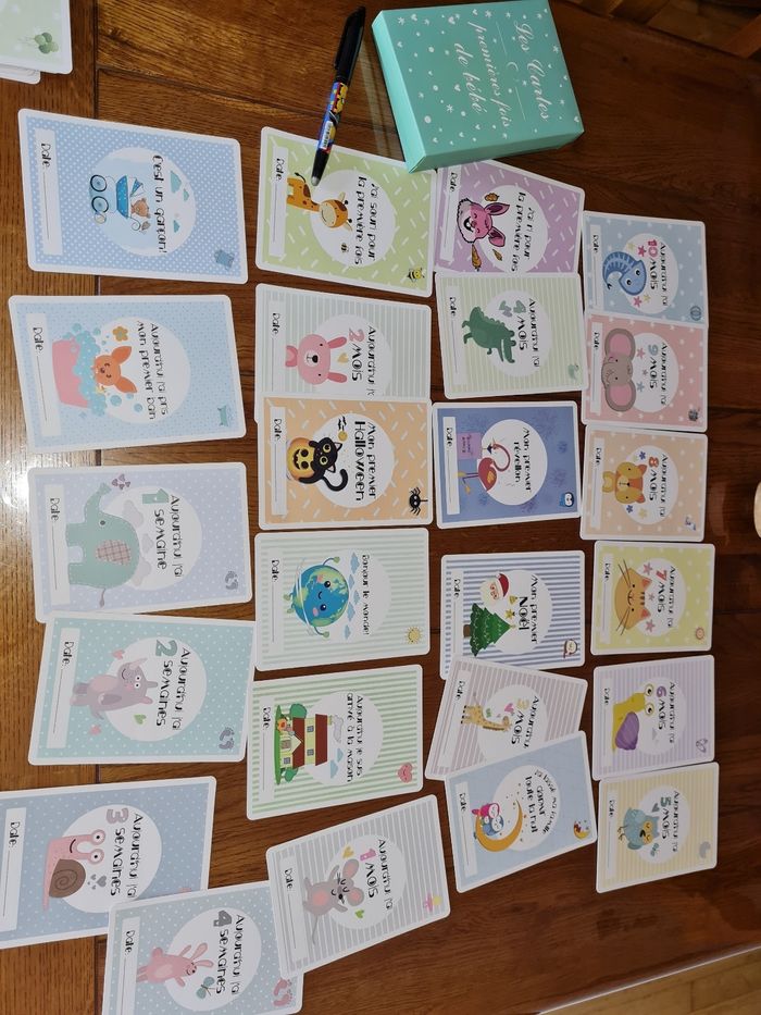 Cartes premières fois de bebe - photo numéro 4