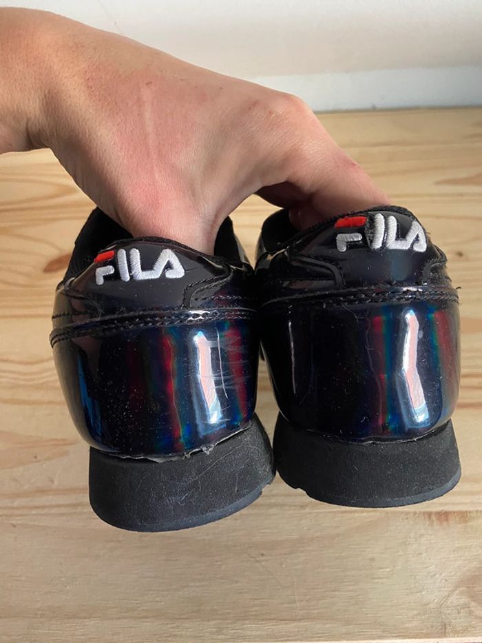 Basket Fila noires vernies - photo numéro 7