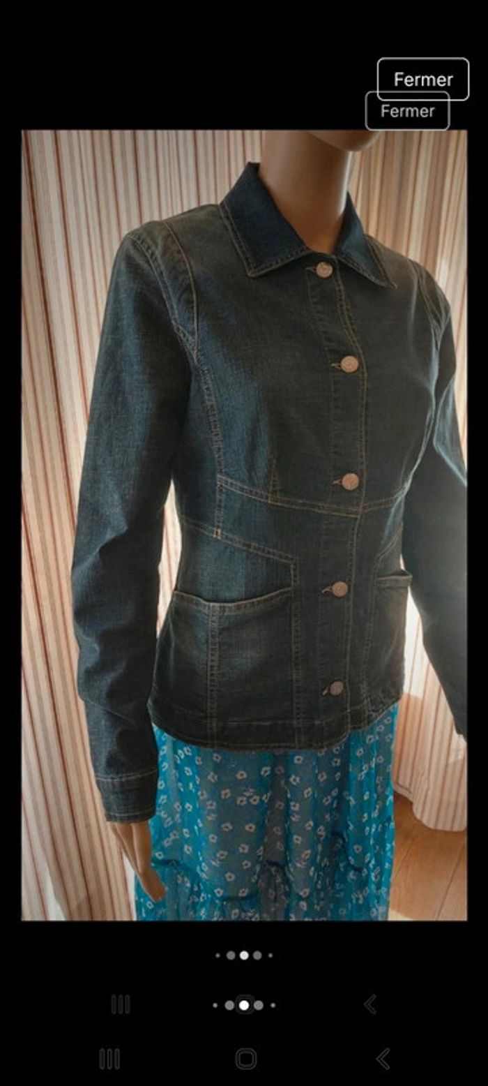 Jolie Veste Marella jeans sport fr/ be 40 it 42 - photo numéro 6