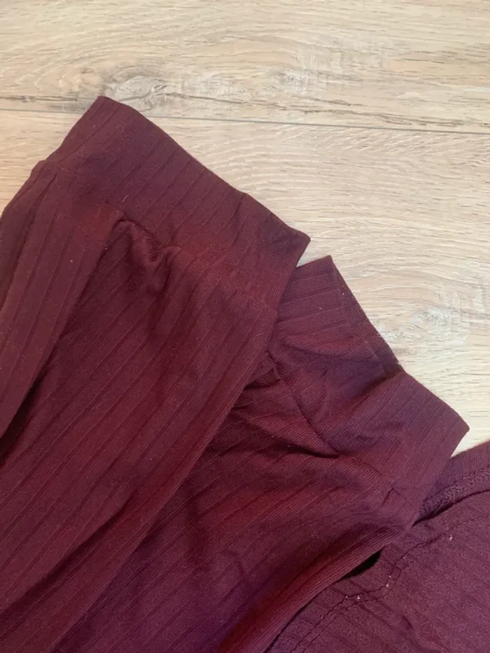 Ensemble pyjama 2 pièces bordeaux Primark - photo numéro 5