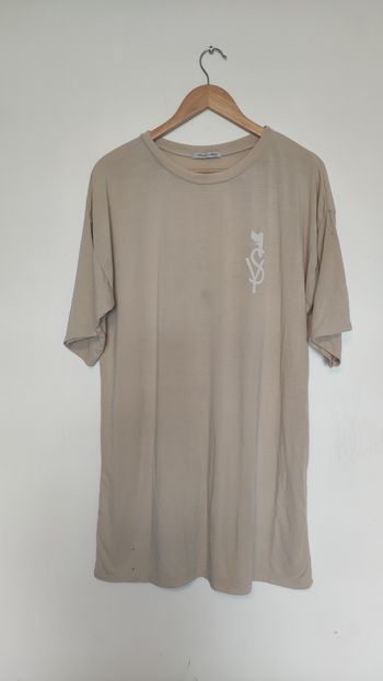 Robe tee-shirt oversize décontracté