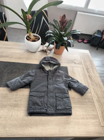 Parka intérieur polaire garçon 12 mois IKKS