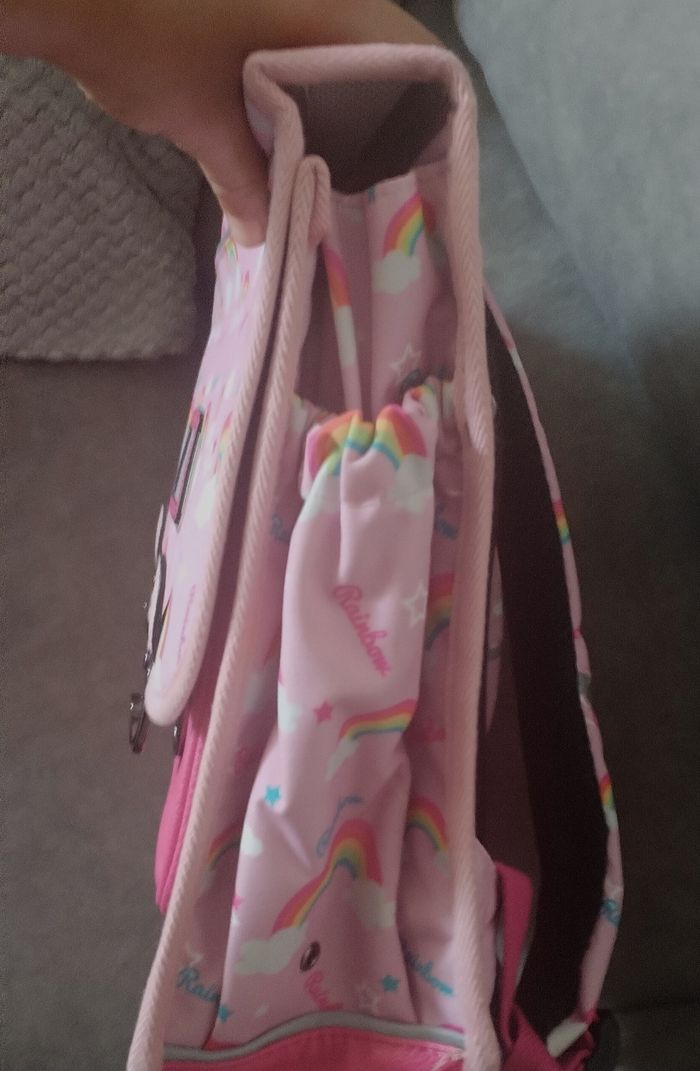 Cartable caméléon fille 38 cm neuf - photo numéro 6