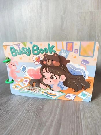 Busy book inspiré de la méthode Montessori neuf