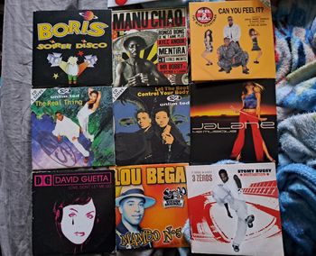 Lot 9 Singles en très bon état et Neufs