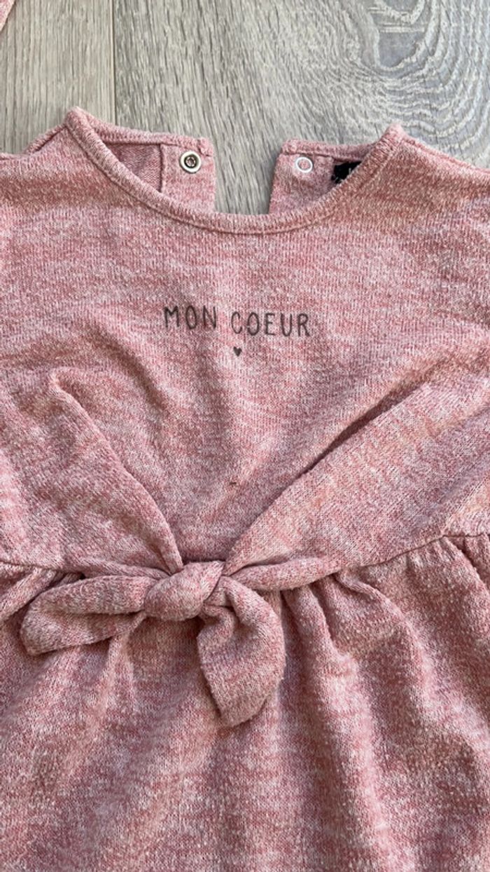 Robe légère coton rose clair - photo numéro 2