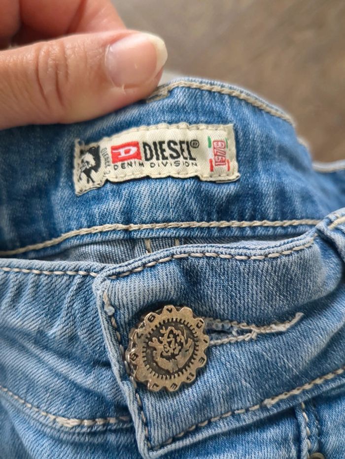 Short en jean Diesel - photo numéro 9