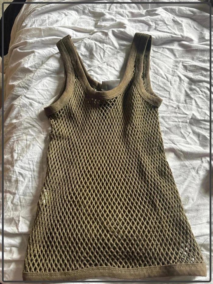 T shirt en maille transparent taille 38 neuf avec étiquette - photo numéro 2