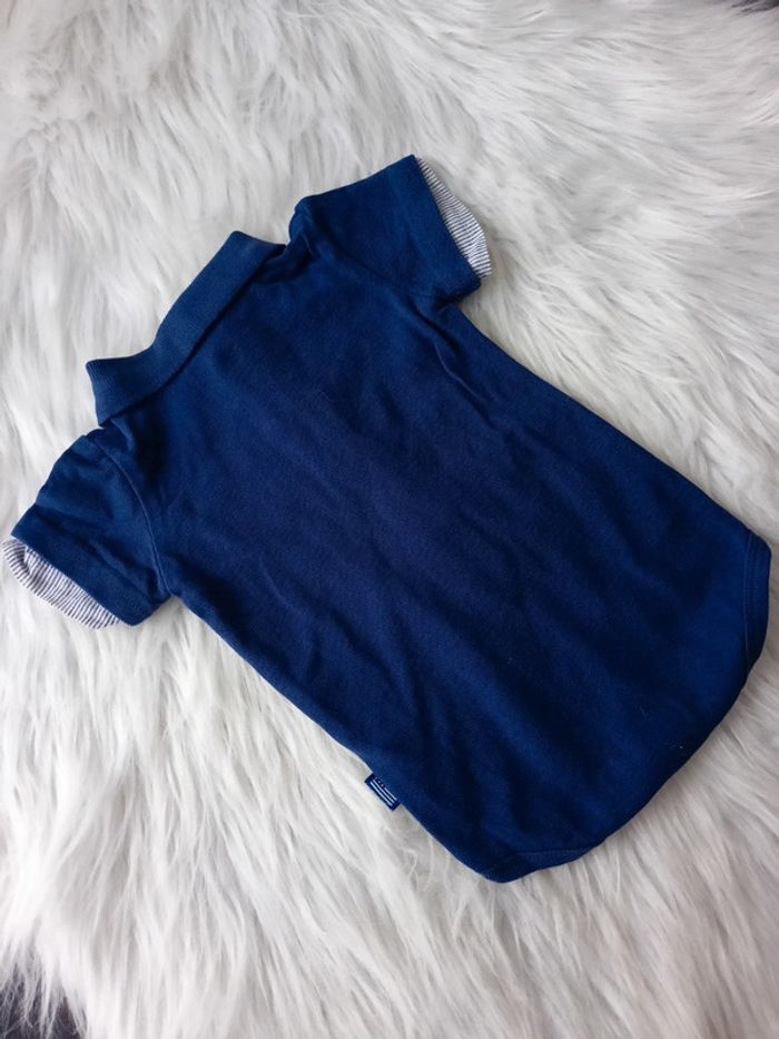 Body marine manches courtes original marine  0/3mois - photo numéro 3