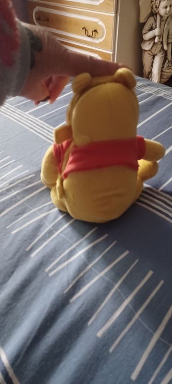 Très belle petite peluche livre Winni l'ourson
