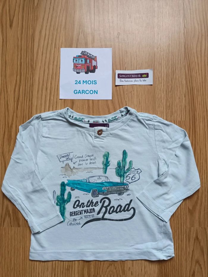 Tshirt 24 mois sergent major