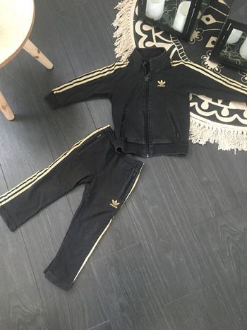 Survêtement adidas noir or