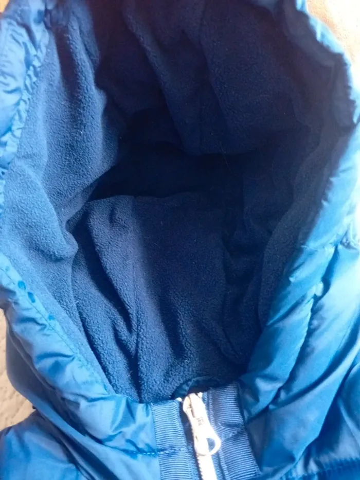 Doudoune bleue marine - photo numéro 4