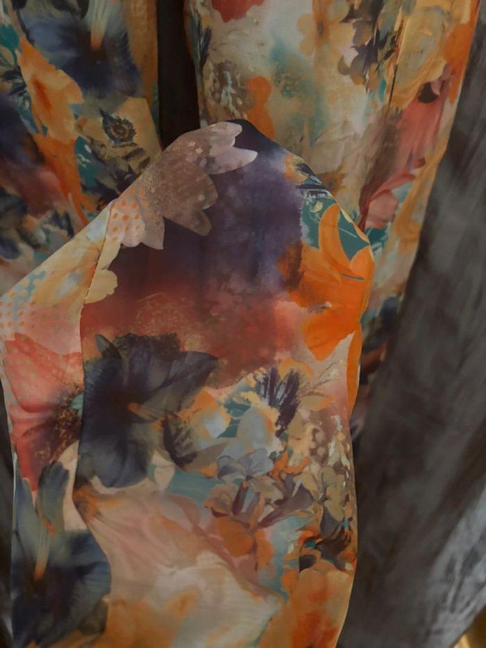 Superbe combinaison d’été bohème chic imprimé floral - photo numéro 5