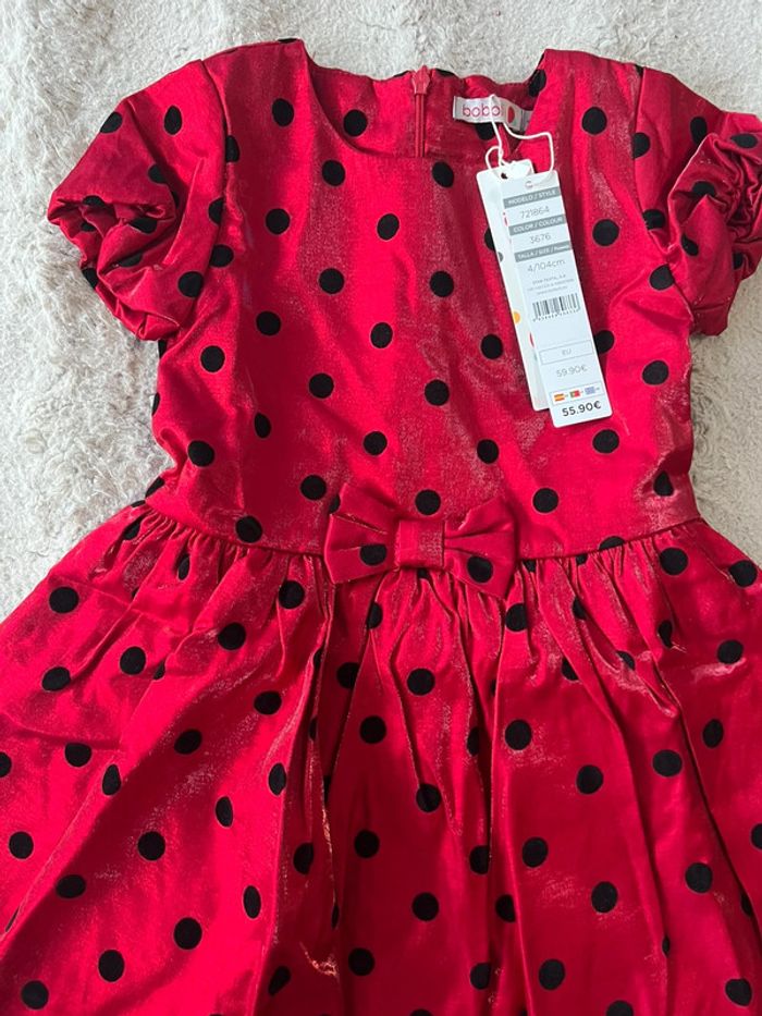 Magnifique robe fille avec serre-tête 4 ans - photo numéro 2