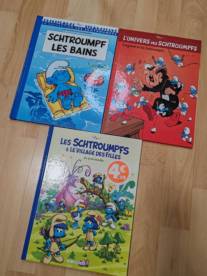 Lot de 24 BD Schtroumpfs / Collection BD Schtroumpfs - photo numéro 6