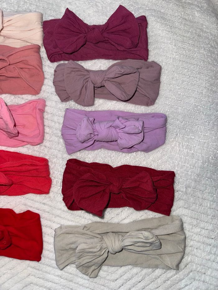 Lots 22 pièces bandeau taille unique 0/6ans - photo numéro 3