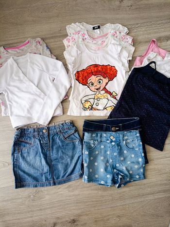 Lot t-shirt fille 3 ans 
