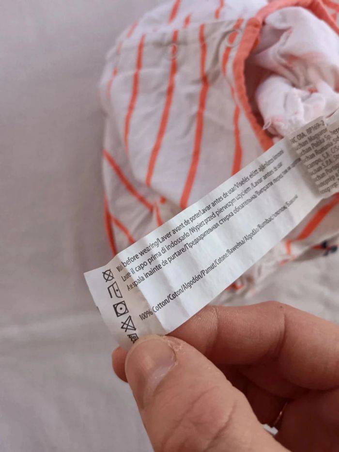 Combishort Petite Soeur 92cm - photo numéro 4