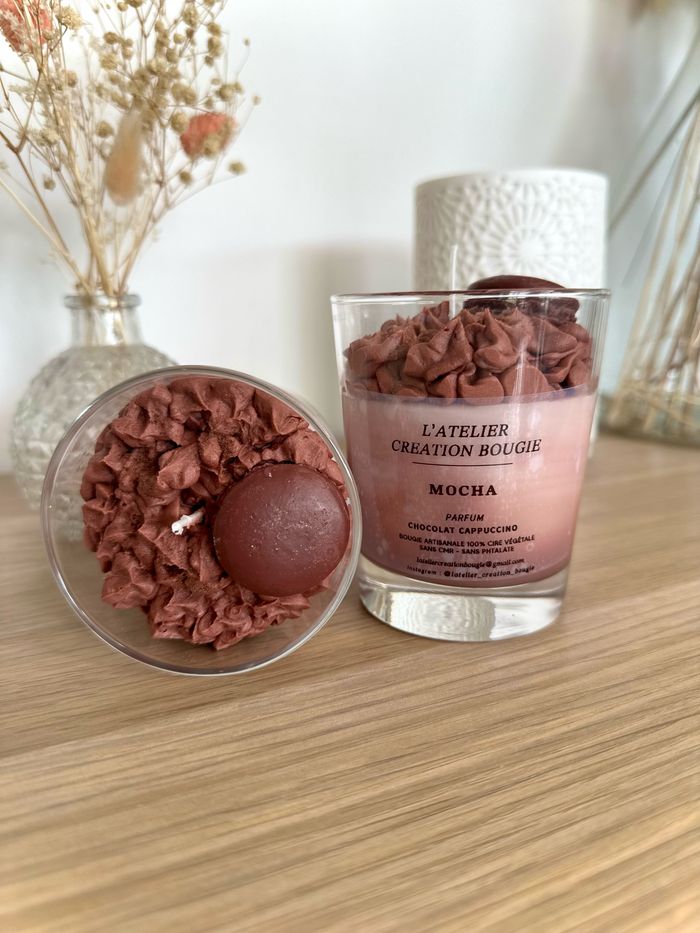 Bougie Chantilly - Mocha - photo numéro 2