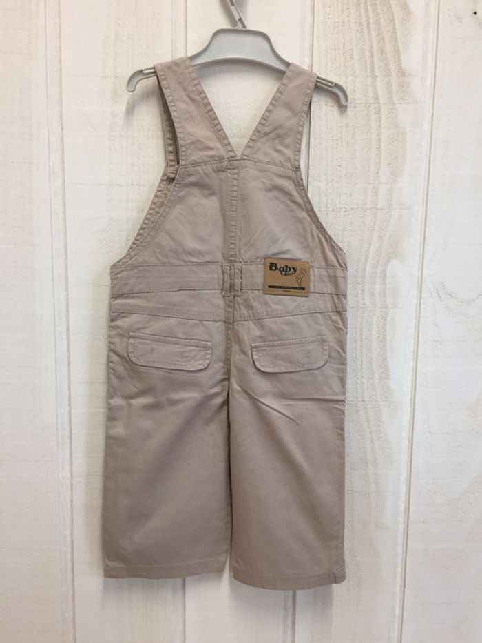 Salopette beige - Baby Chic - 12m - photo numéro 2