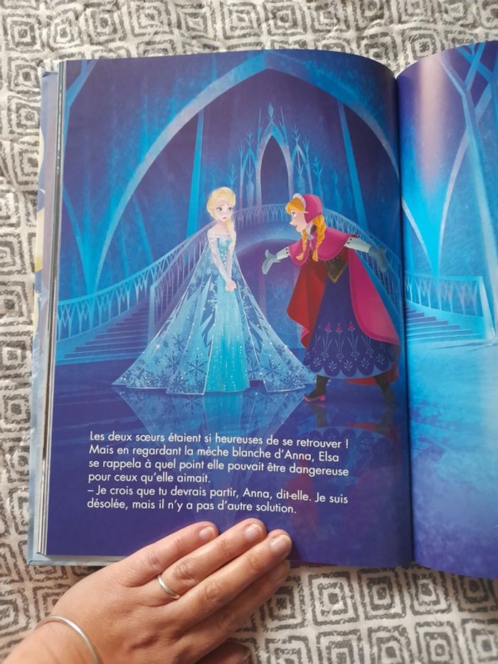 Grand livre reine des neiges - photo numéro 3