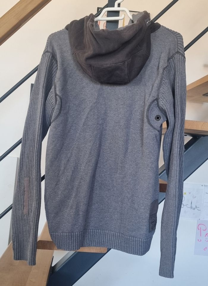 Cardigan à capuche homme - photo numéro 2