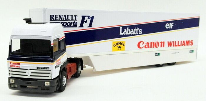 Camion TRANSPORTEUR RENAULT F1 ELIGOR 1/43 Scale en excellent état