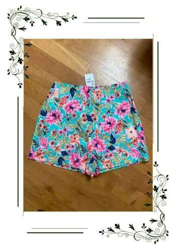 Short Pimkie fleuri taille 34 neuf