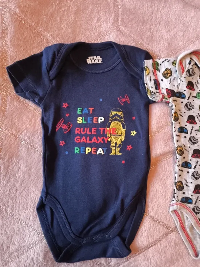 Lot de 2 body star wars - photo numéro 2