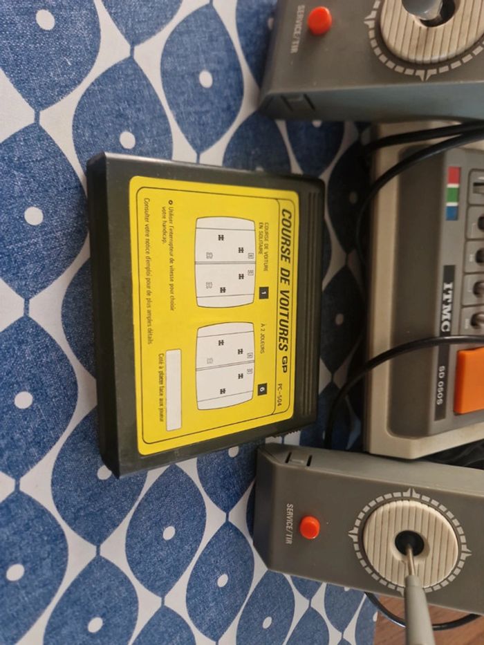 Ancienne console de jeux itmc vintage sd050s et 1 jeu - photo numéro 2