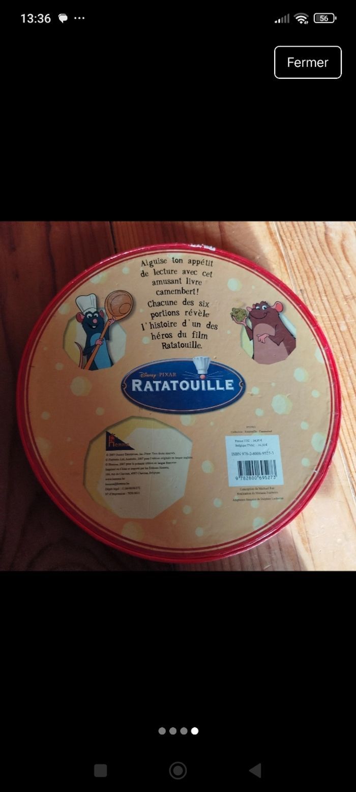 Livre ratatouille - photo numéro 2