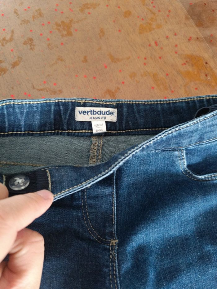 Jeans slim 5 ans Vertbaudet - photo numéro 4