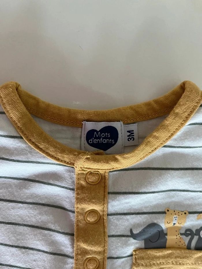 Tee-shirts MC bébé garçon t 3 mois - photo numéro 2