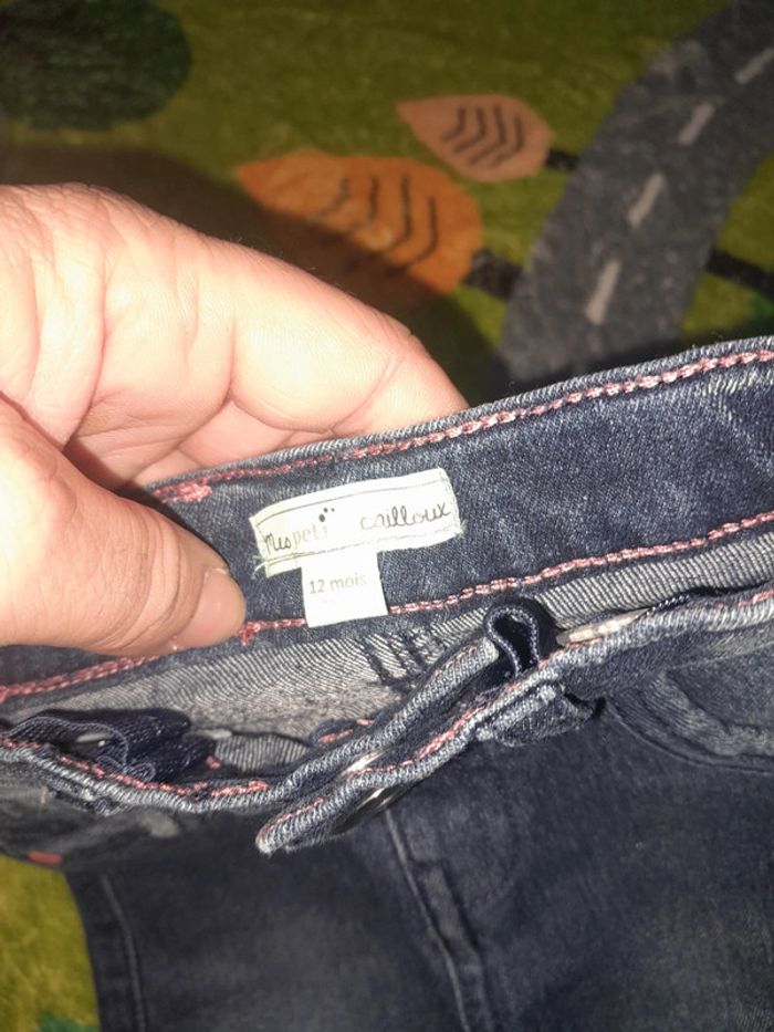 Jeans 12 mois petit cailloux 👧 - photo numéro 3
