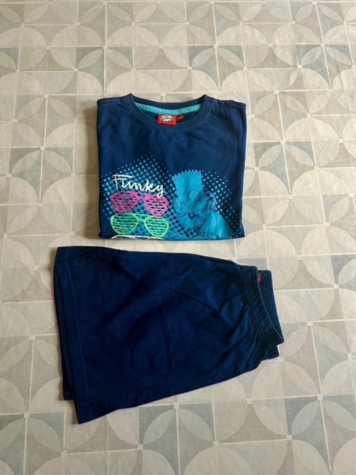 Pyjama garçon - 12 ans - The Simpsons - en très bon état - photo numéro 3