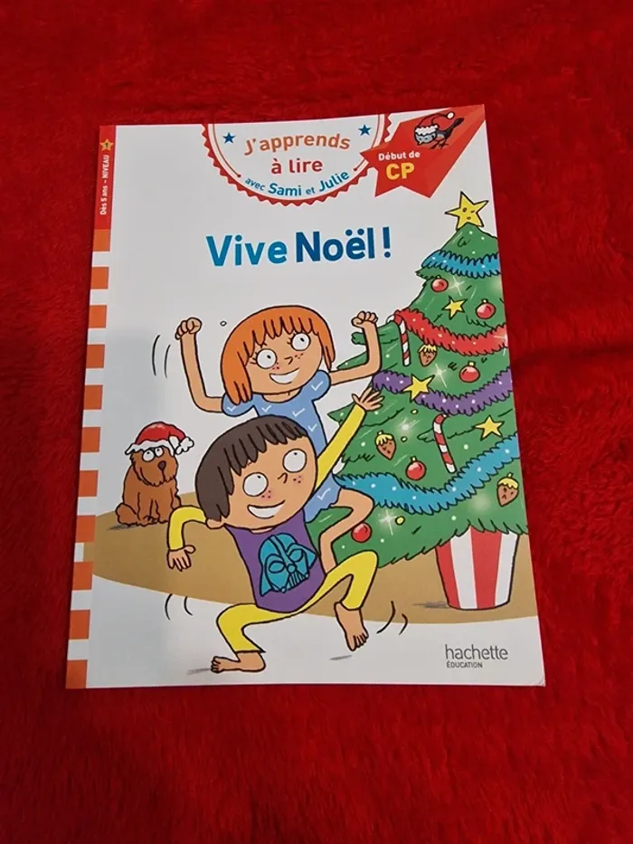Livre j'apprends à lire vive Noël