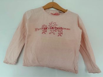 Tee-shirt Okaidi rose en 3ans