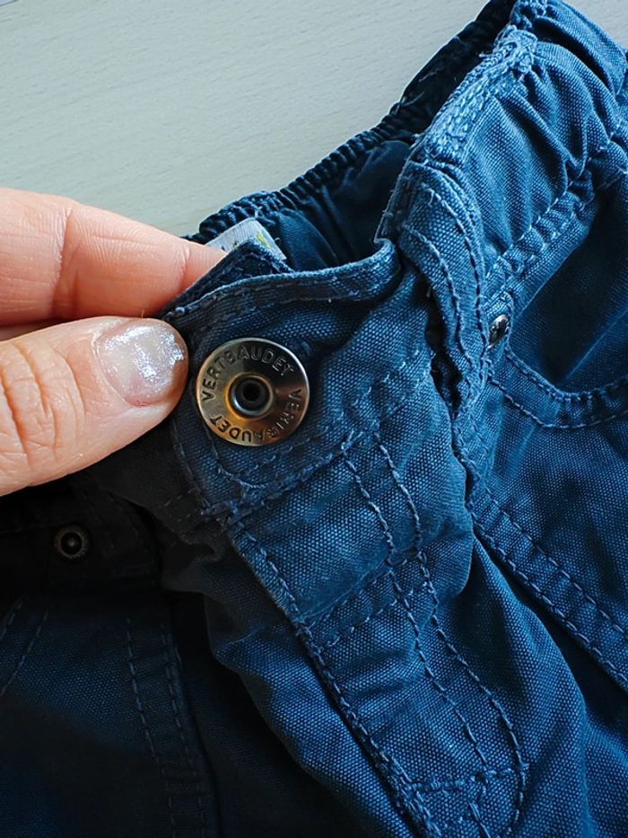 Pantalon bleu jean 3 ans Vertbaudet - photo numéro 3