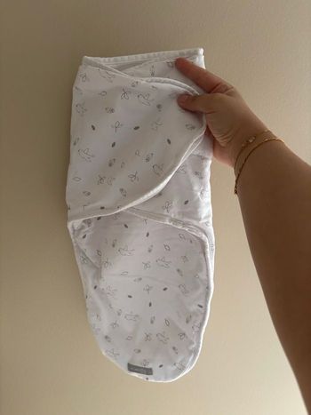 Lot de 2 Couvertures à emmailloter